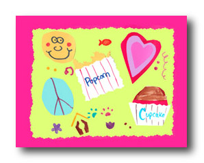 Sample KidsKards Fundraiser Note Card