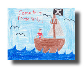 Sample KidsKards Note Card