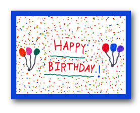 Sample School Fundraiser Note Card